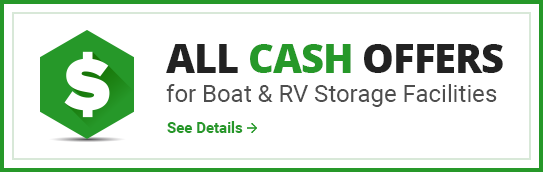 All Cash Offers for Boat & RV Storage Facilities